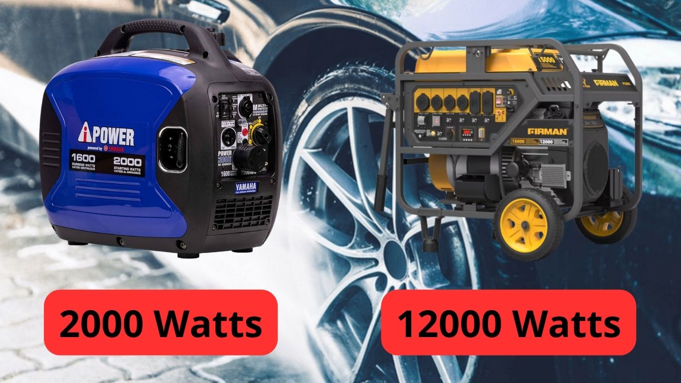 Generator 2000w and 12000w